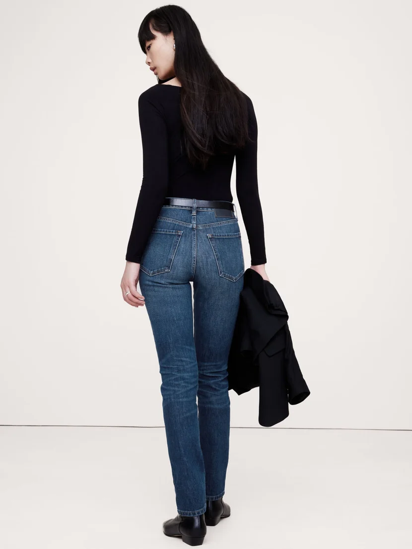 BANANA REPUBLIC Quần Jean Nữ The Slim Jean