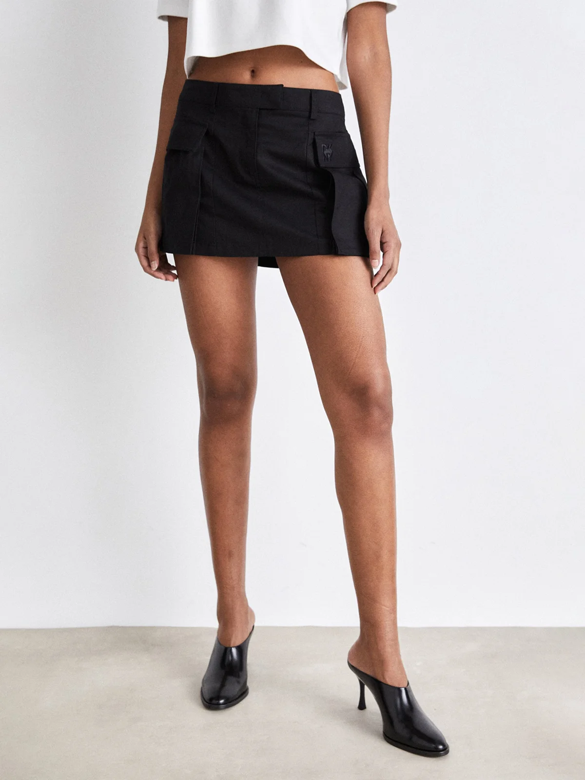 DKNY Chân Váy Nữ Pocket Mini Skirt