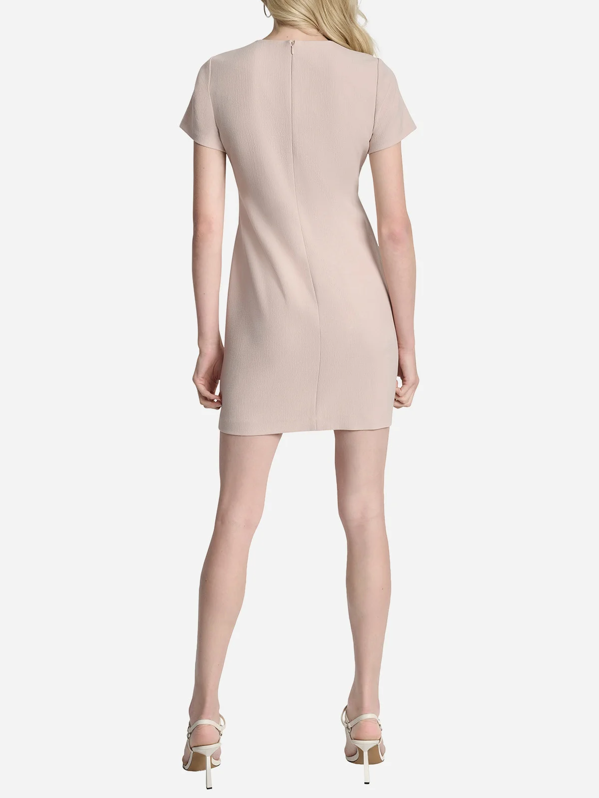 DKNY Đầm Nữ S/S Shift With Zippers
