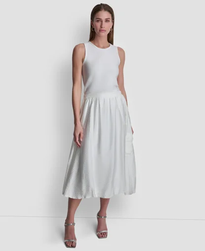 DKNY Váy Nữ Pull On Bubble Hem Cargo Skrt