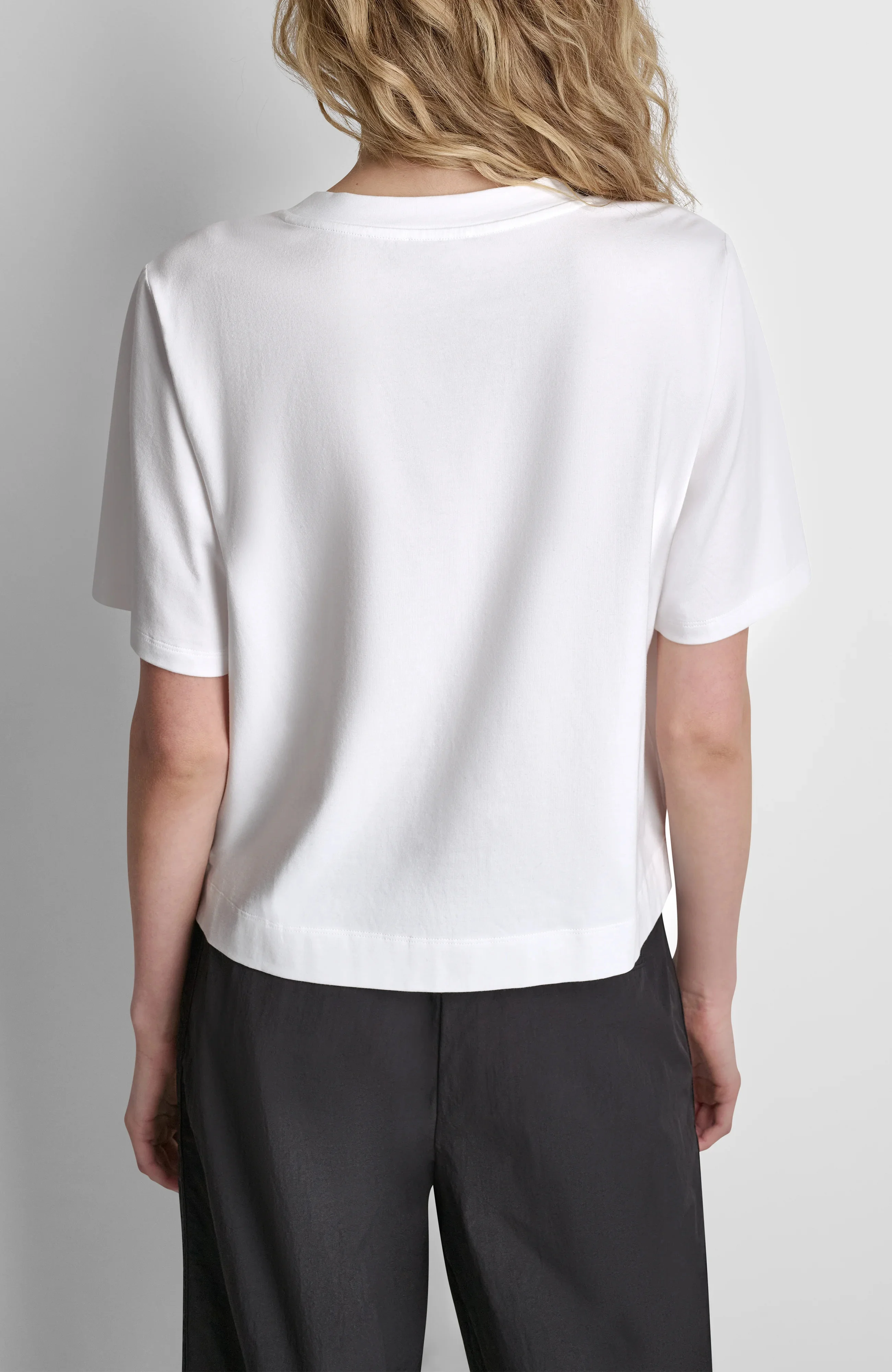 DKNY Áo Thun Nữ S/S New York Toile T Shirt