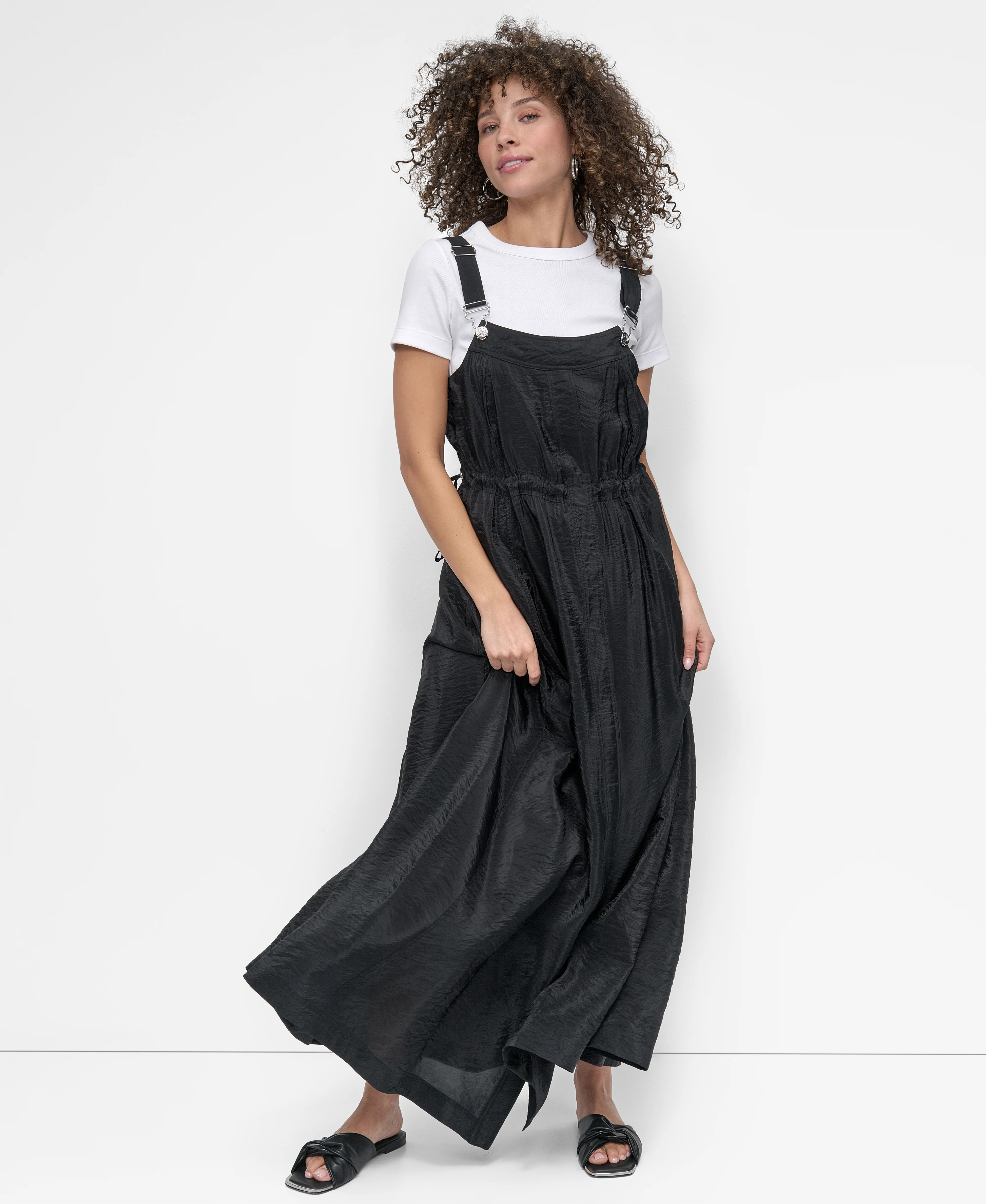 DKNY Đầm Nữ S/L Overall Dress