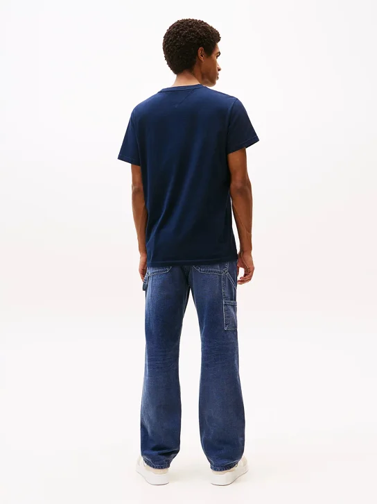 TOMMY JEANS Áo Thun Nam Tay Ngắn TJM Slim Linear Chest Tee Ext