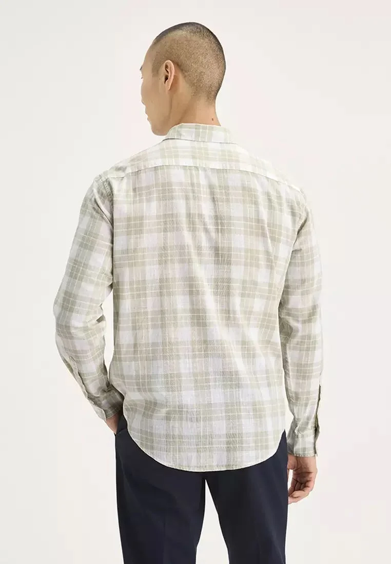 DOCKERS Áo Sơ Mi Nam Tay Dài