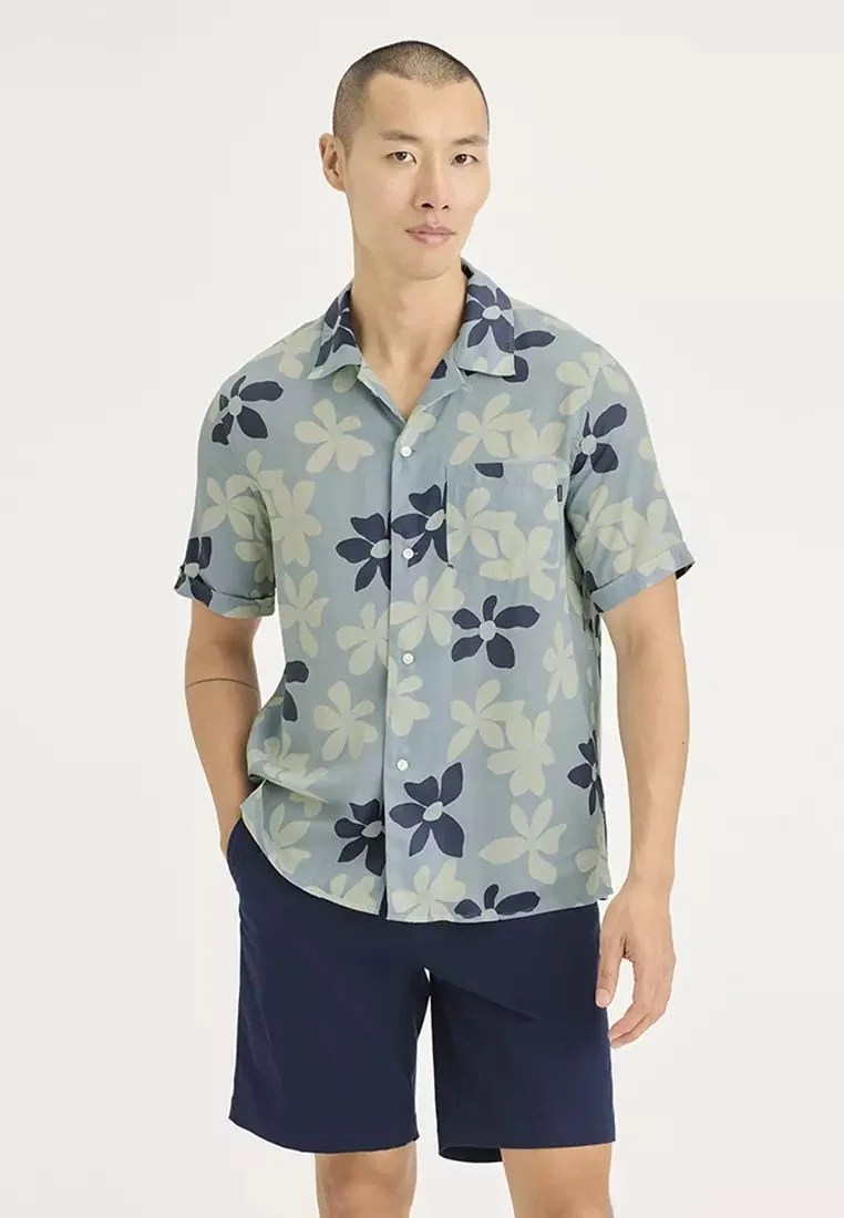 DOCKERS Áo Sơ Mi Nam Tay Ngắn