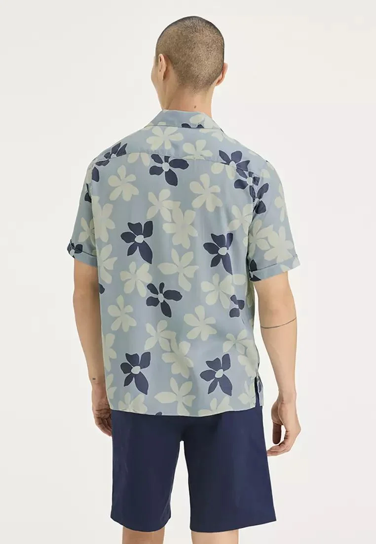 DOCKERS Áo Sơ Mi Nam Tay Ngắn