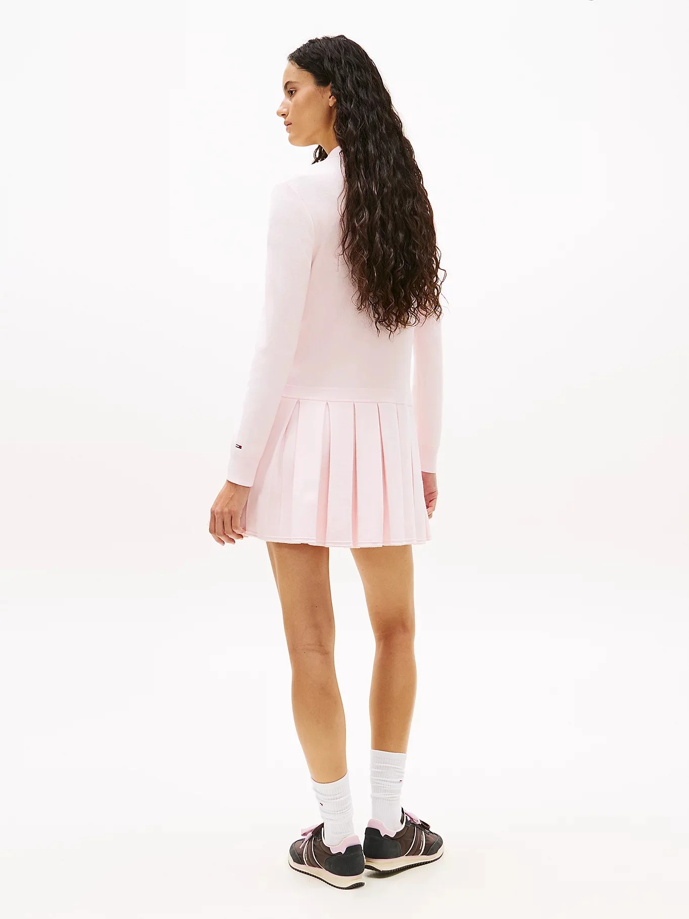 TOMMY JEANS Đầm Nữ TJW Script Pltd Sweater Dress