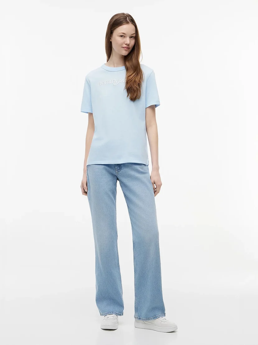 TOMMY JEANS Áo Thun Nữ Tay Ngắn TJW Rlx Script SS Tee