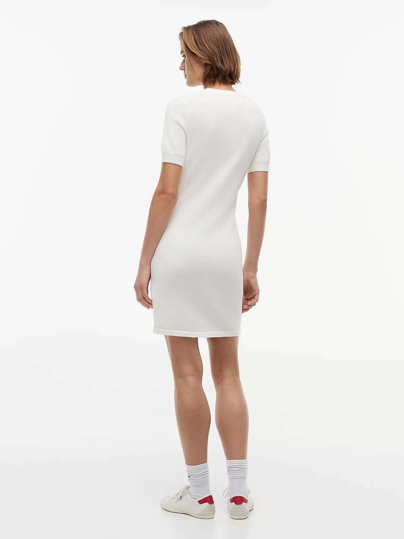 TOMMY JEANS Đầm Nữ TJW Flag SS Sweater Dress
