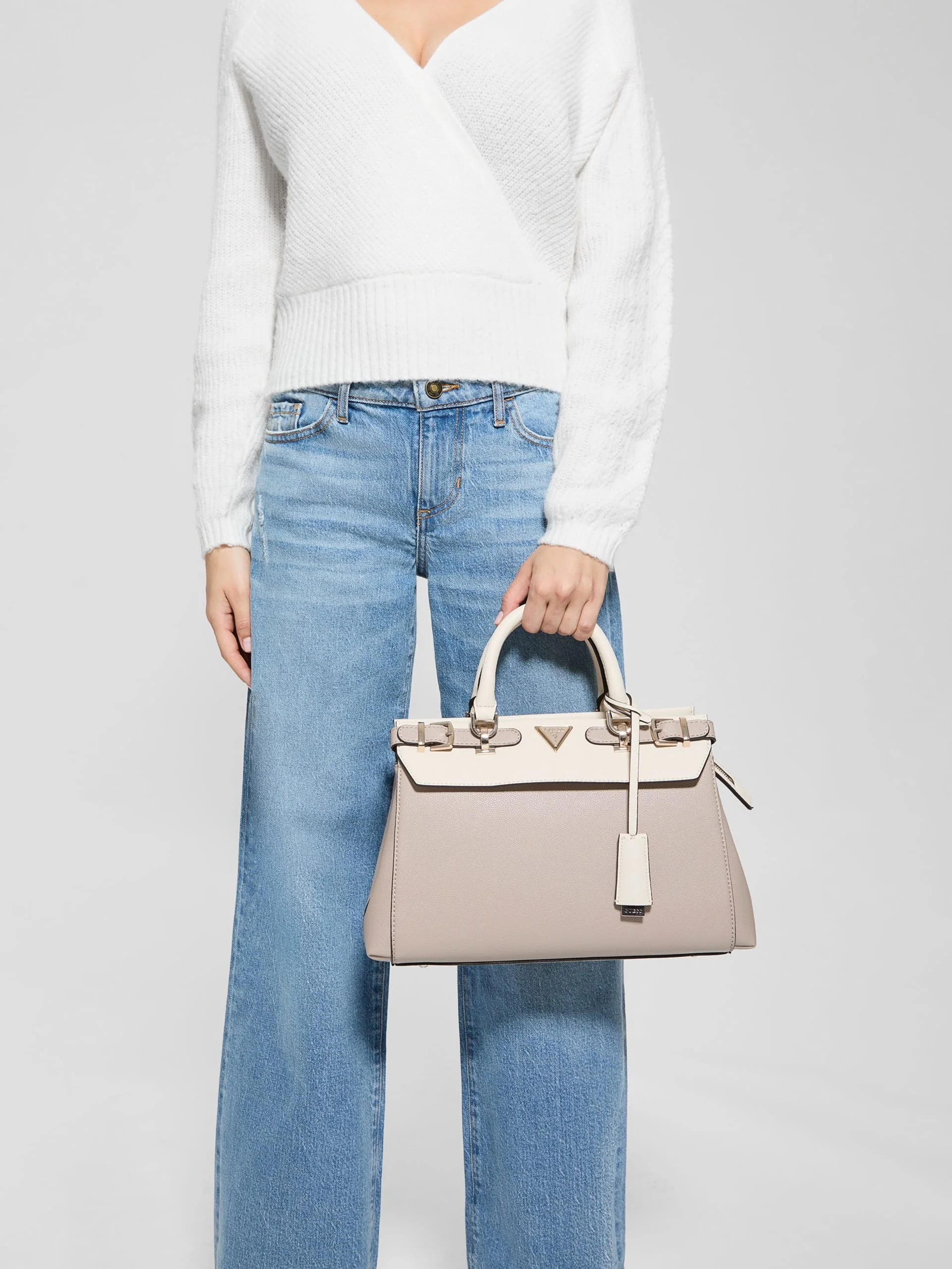 GUESS HANDBAG Túi Xách Nữ - Eco Ali Luxury Satchel