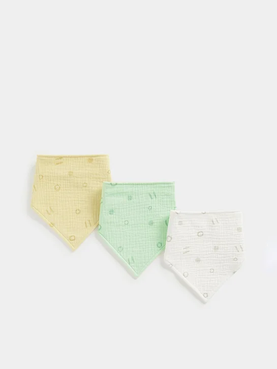 mothercare Set 3 yếm dãi cho bé