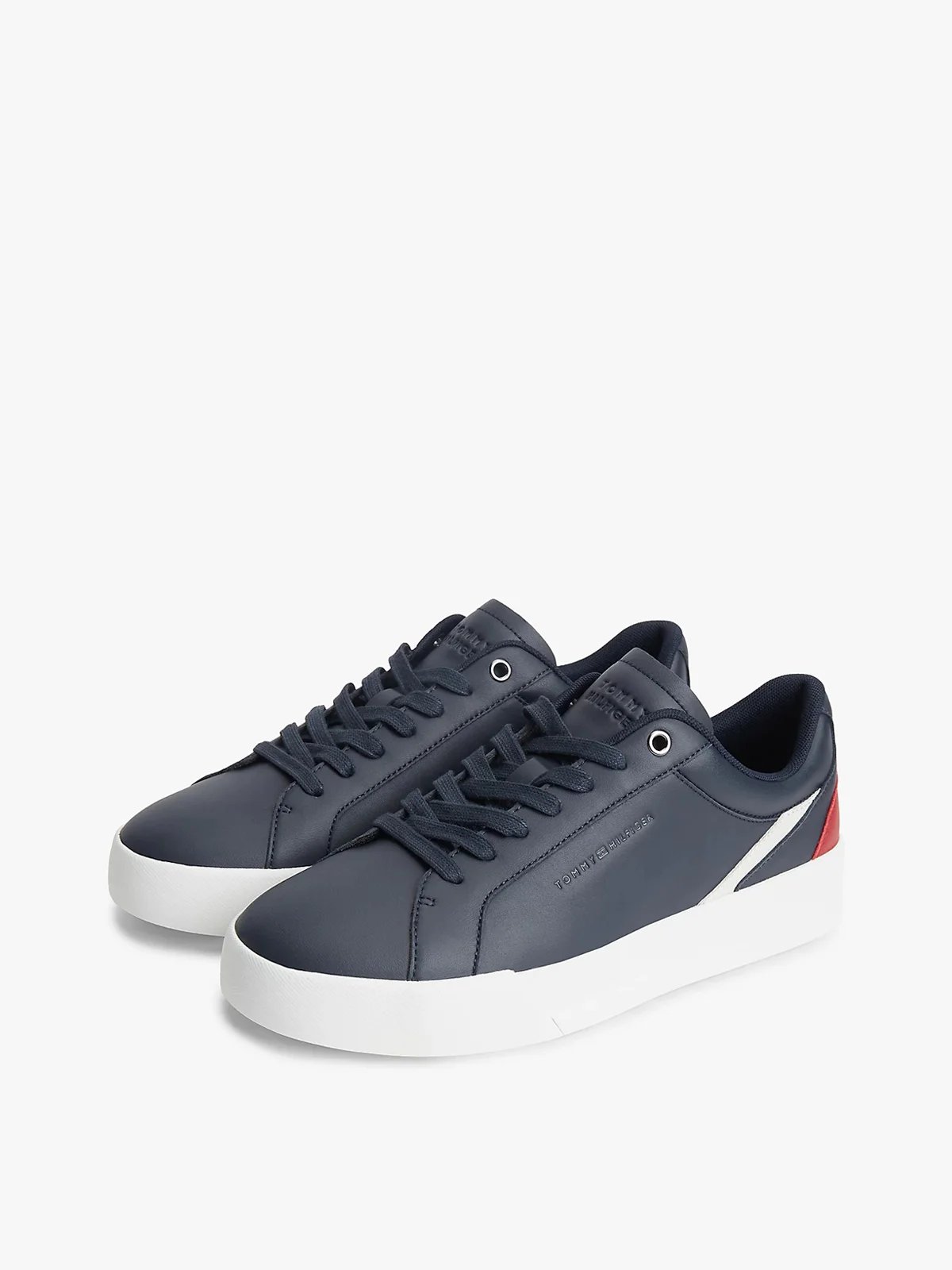 TOMMY HILFIGER Giày Nam TH Court Premium Leather