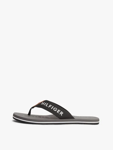 TOMMY HILFIGER Dép Nam Hilfiger Webbing Beach Sandal