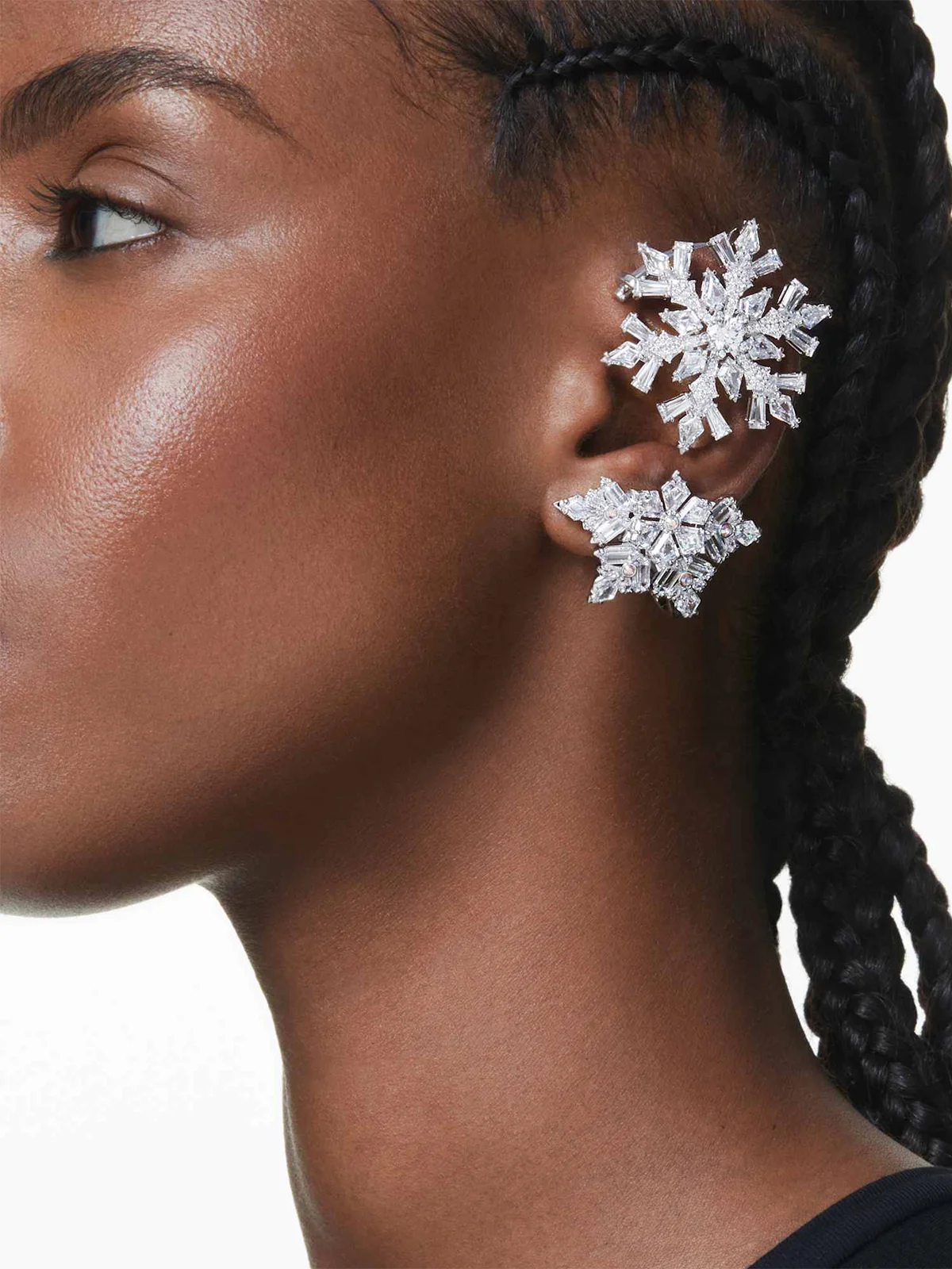 SWAROVSKI Bông Tai - Idyllia:Ec Mono White/Rhs