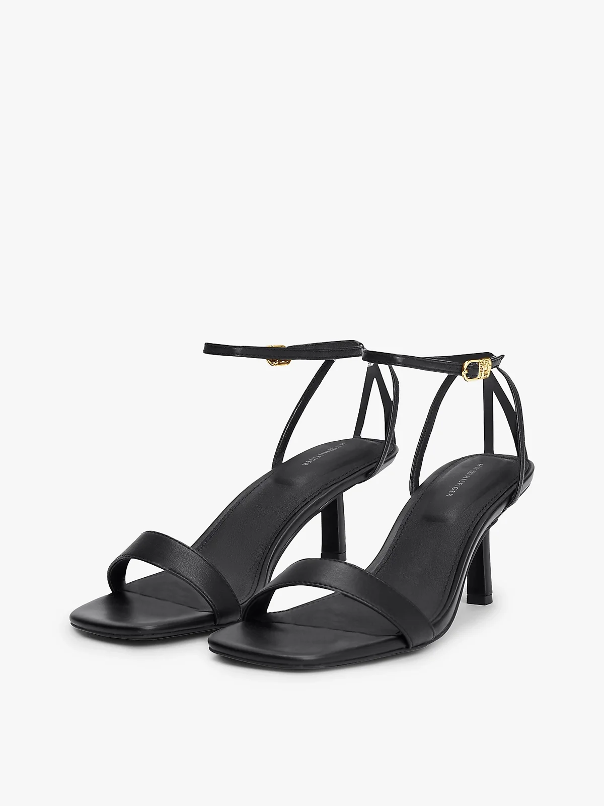 TOMMY HILFIGER Giày Nữ Leather Knots Kitten Sandal