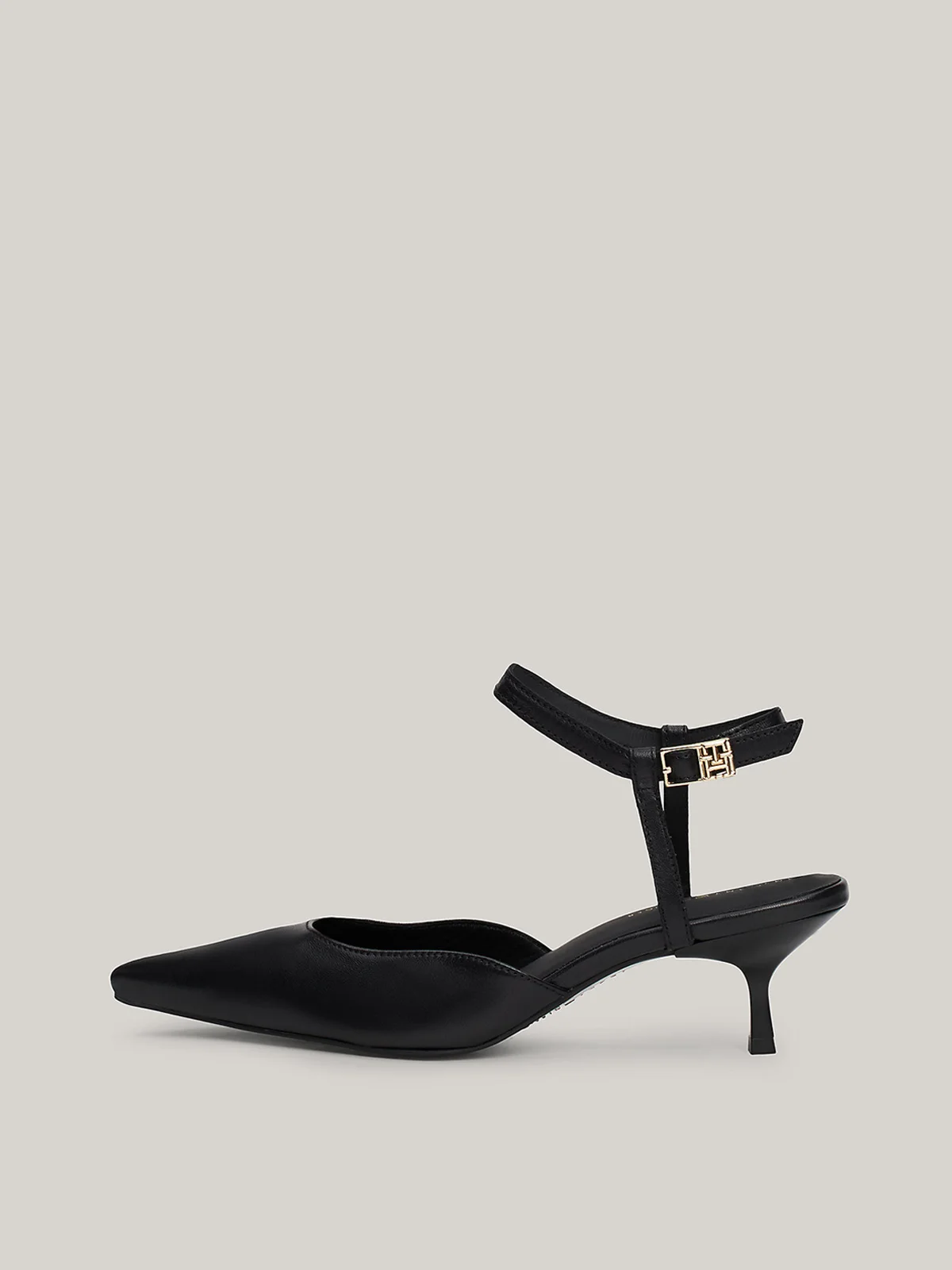 TOMMY HILFIGER Giày Nữ Party Leather Kitten Heel Pump