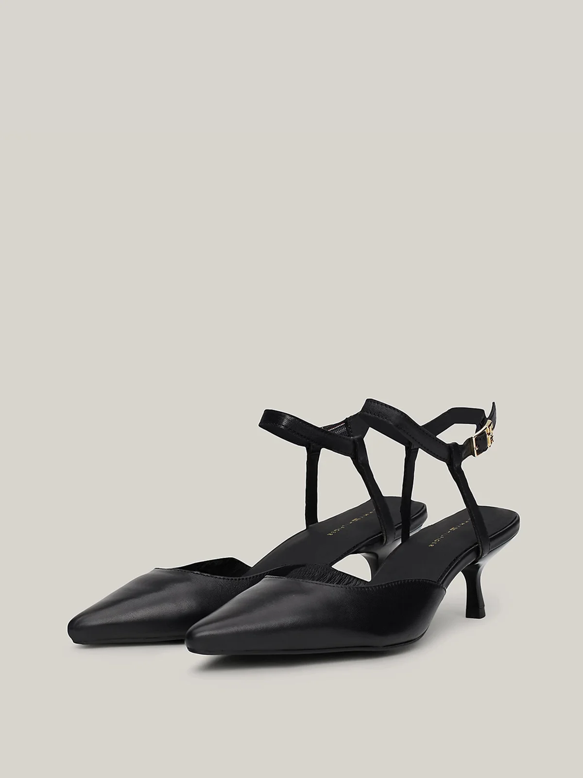 TOMMY HILFIGER Giày Nữ Party Leather Kitten Heel Pump