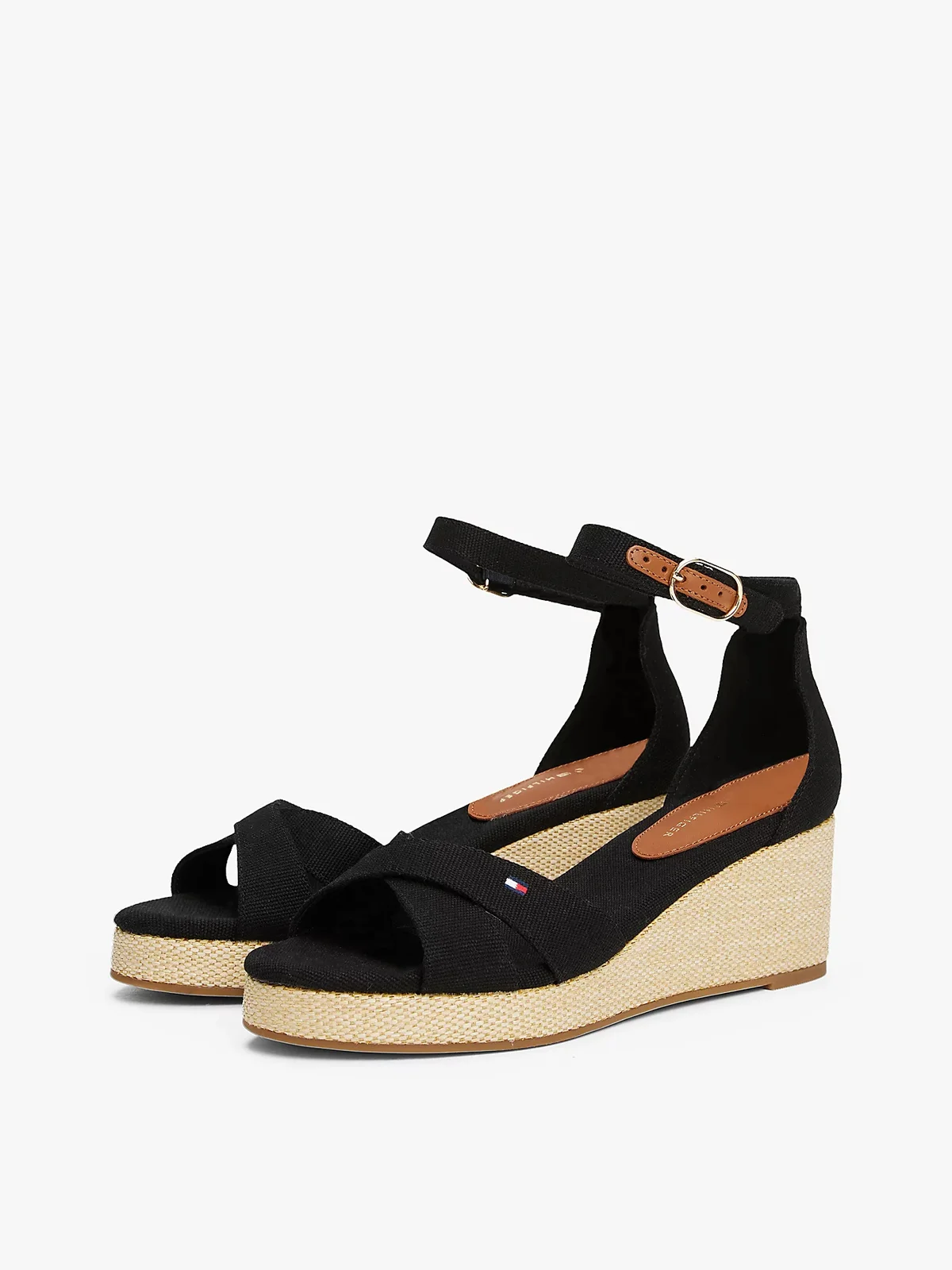 TOMMY HILFIGER Giày Nữ Flag Criss-Cros Mid Wedg Espad