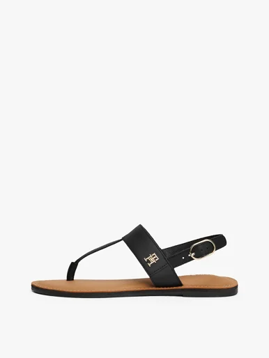 TOMMY HILFIGER Dép Nữ Leather Thong Sandal