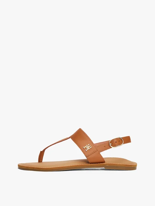 TOMMY HILFIGER Dép Nữ Leather Thong Sandal