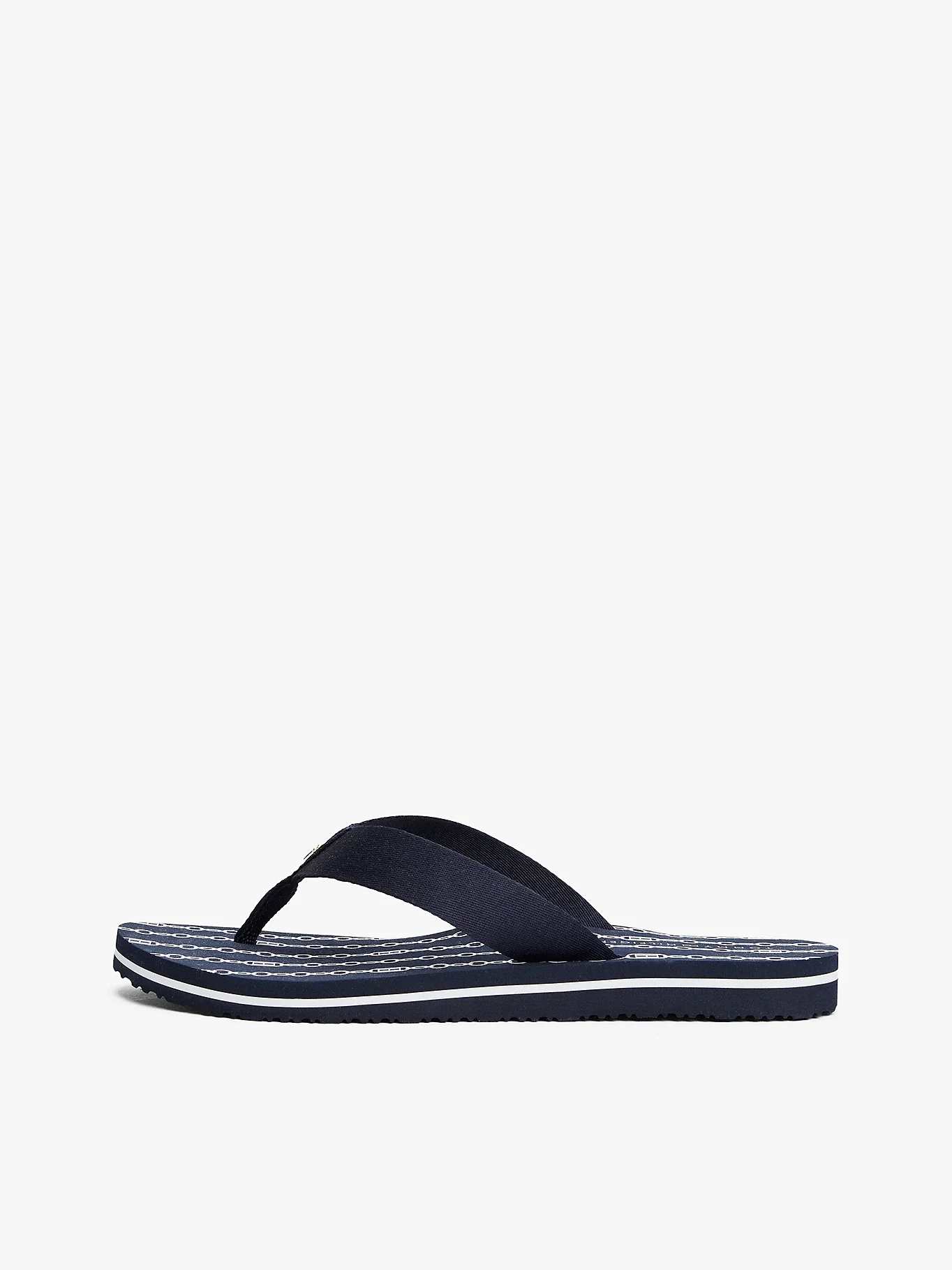 TOMMY HILFIGER Giày Nữ TH Chain Print Beach Sandal