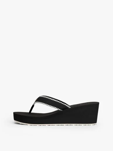 TOMMY HILFIGER Dép Nữ Wedge Beach Sandal