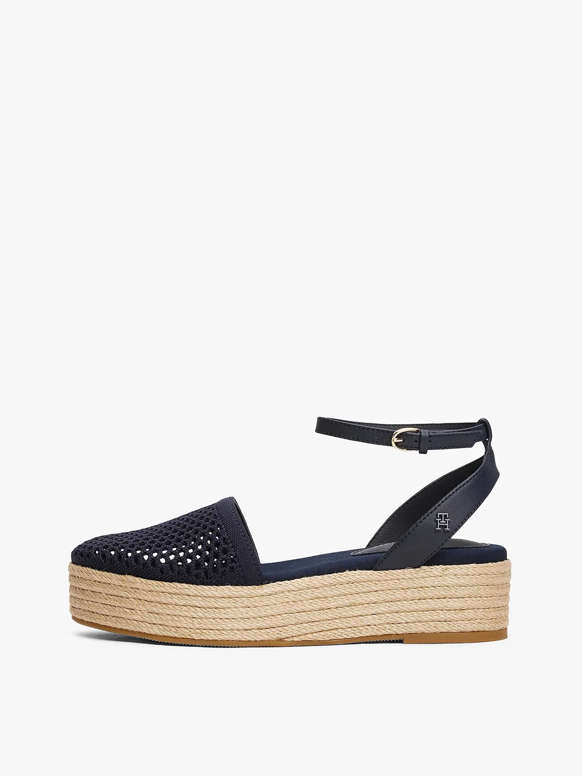 TOMMY HILFIGER Giày Nữ Knit Mesh Espadrille Platform