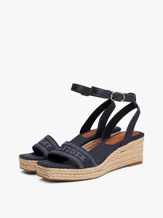 TOMMY HILFIGER Giày Nữ Tommy Hilfiger Espad Mid Wedge