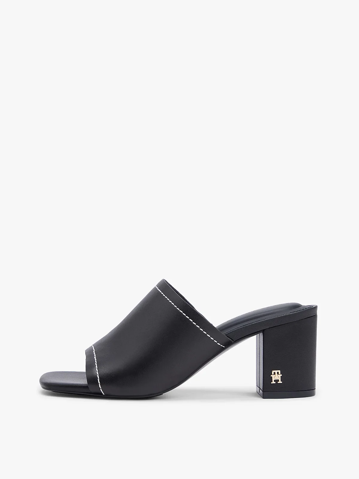 TOMMY HILFIGER Giày Nữ TH Block Heel Mule Lth