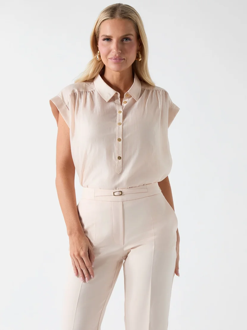 GUESS MARCIANO Áo Sơ Mi Kiểu Nữ - Tea Ss Blouse