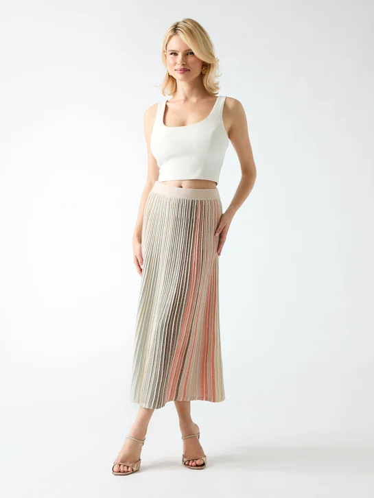 GUESS MARCIANO Chân Váy Nữ - Rosy Ankle Skirt Swtr