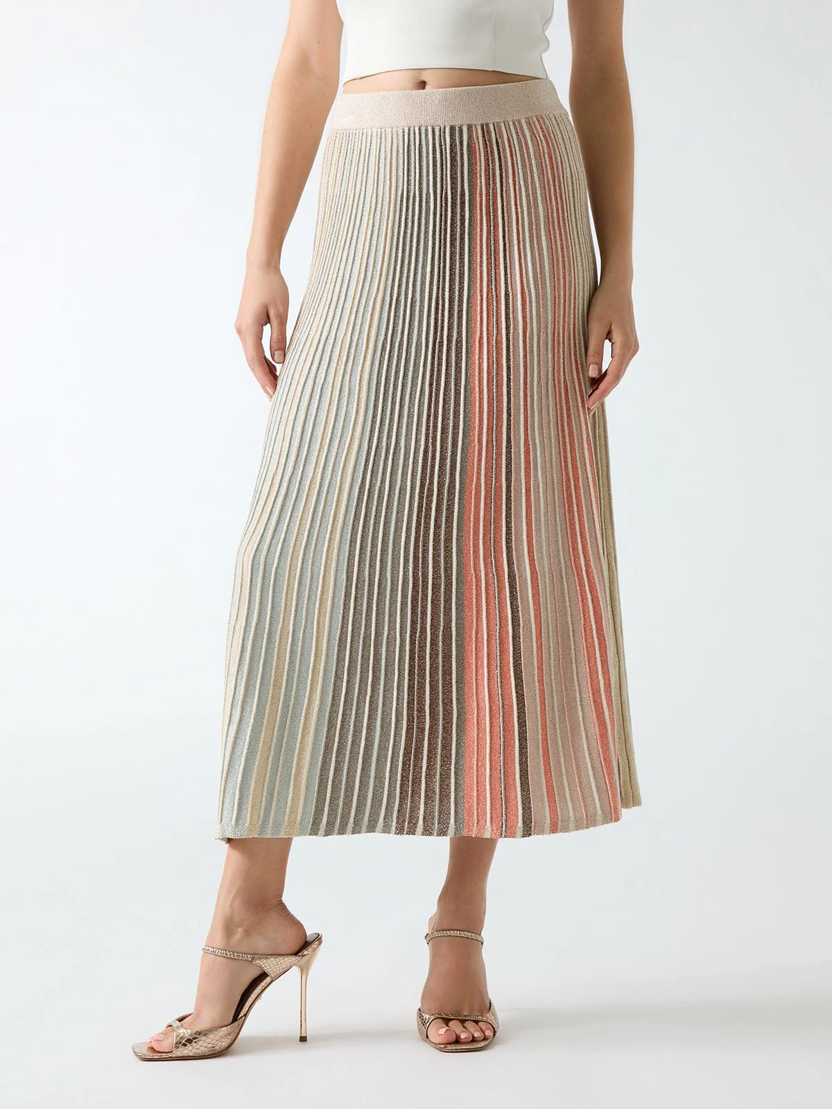 GUESS MARCIANO Chân Váy Nữ - Rosy Ankle Skirt Swtr