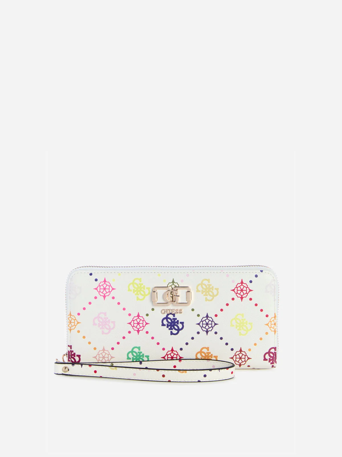 GUESS HANDBAG Ví Nữ - Emelie Logo Slg Lrg Zip Around
