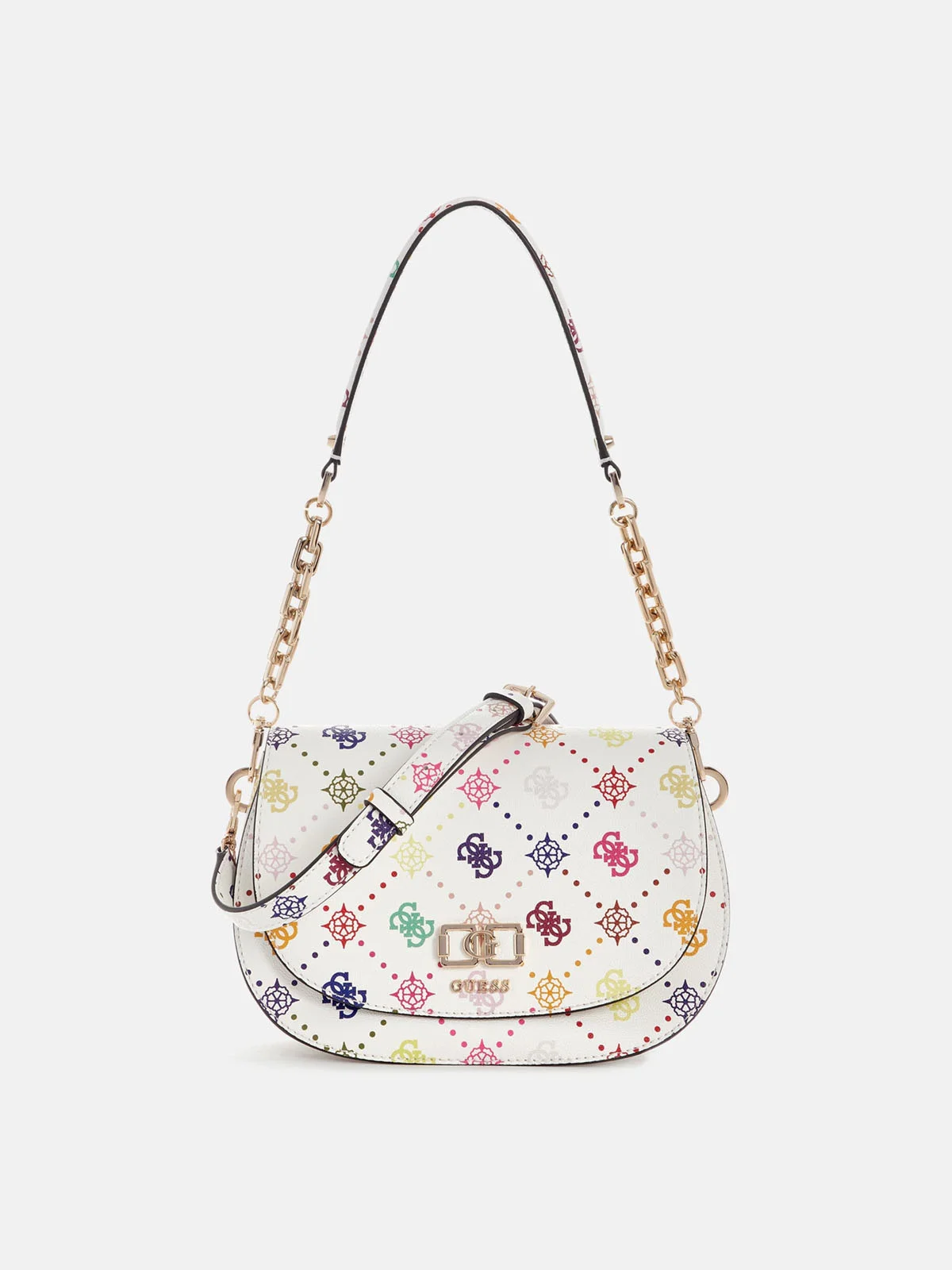 GUESS HANDBAG Túi Xách Nữ - Emelie Logo Flap Shoulder Bag