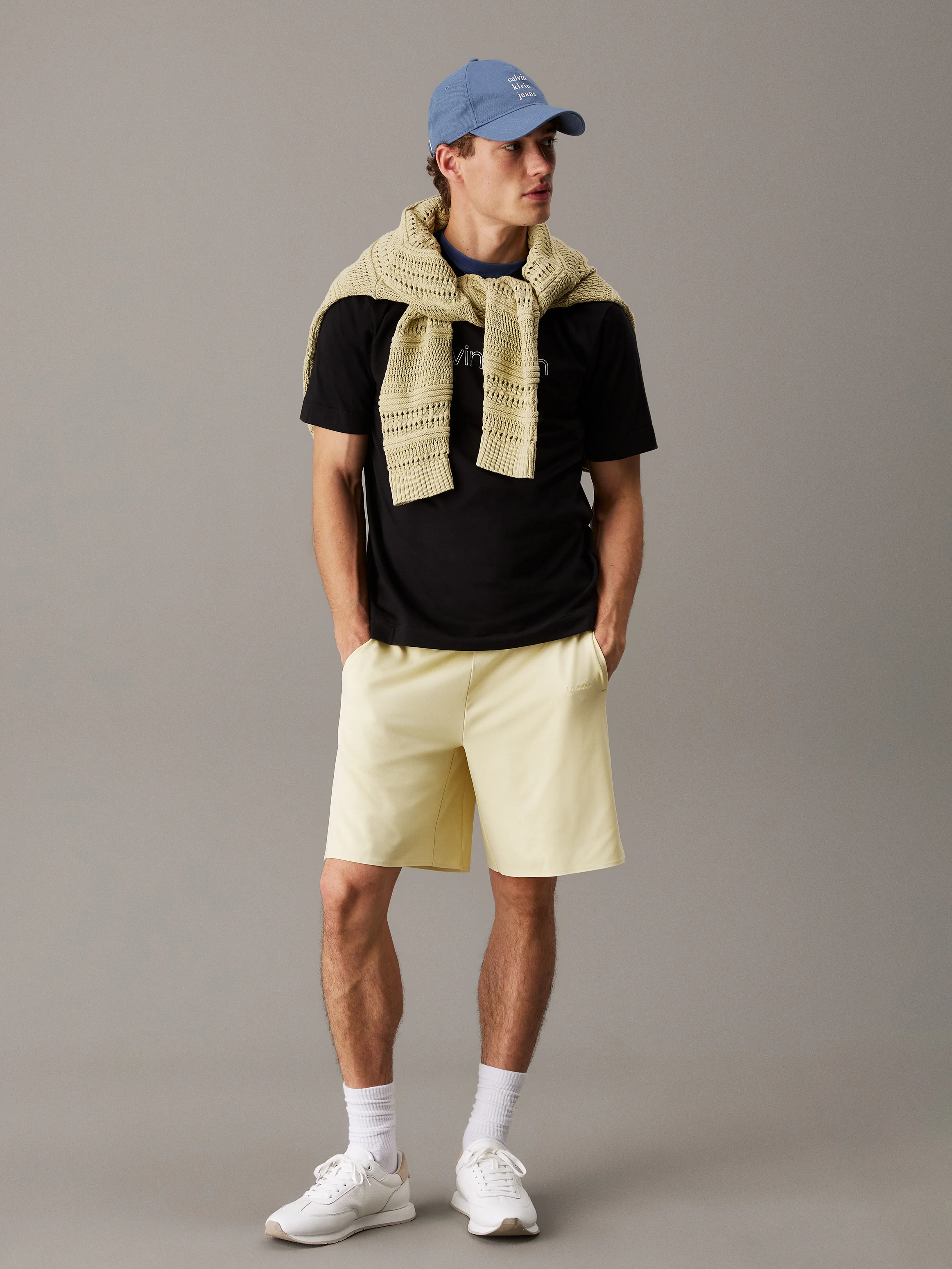 CK SPORT Áo Thun Thể Thao Nam Regular Fit