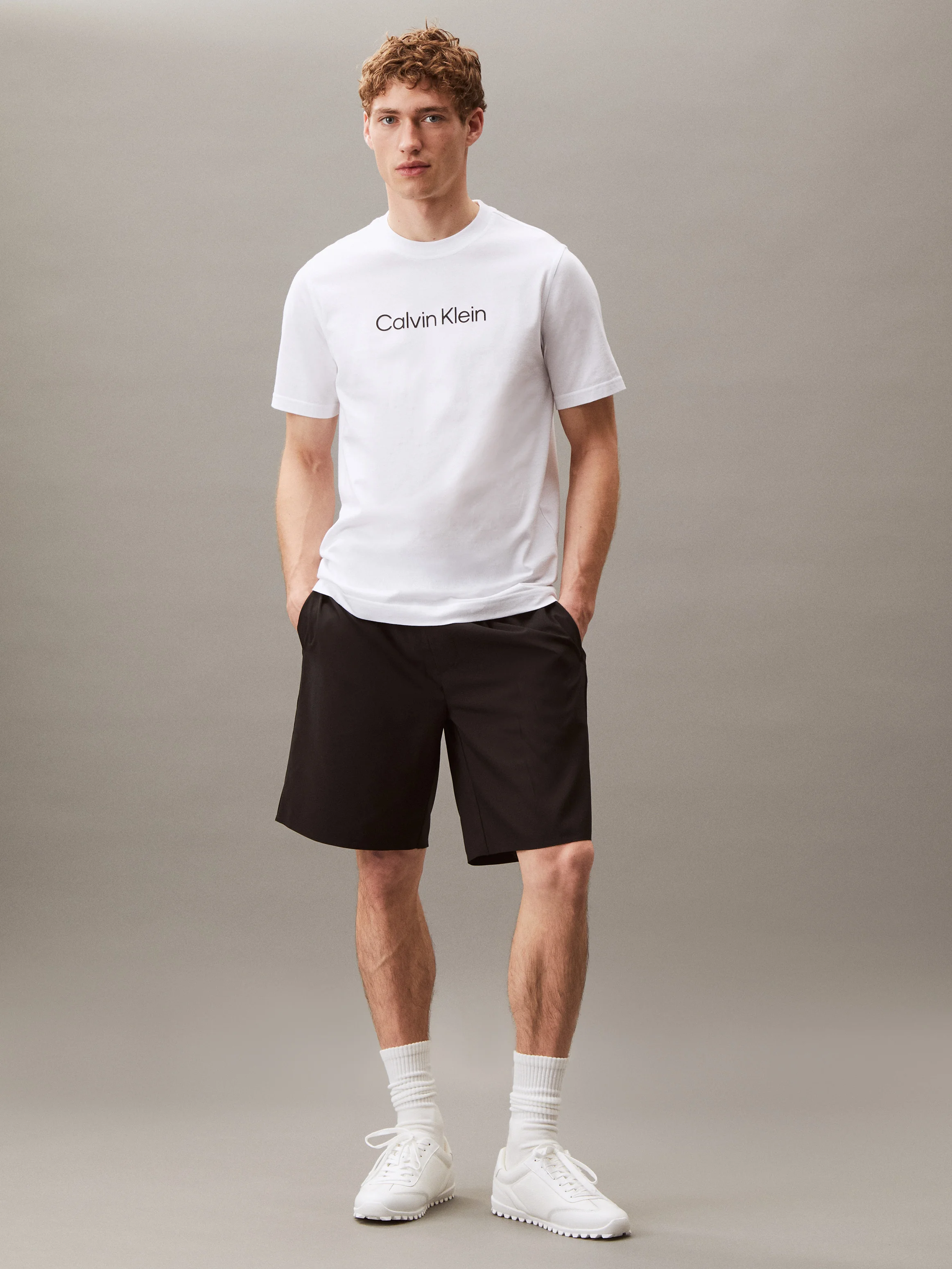 CK SPORT Áo Thun Thể Thao Nam Regular Fit