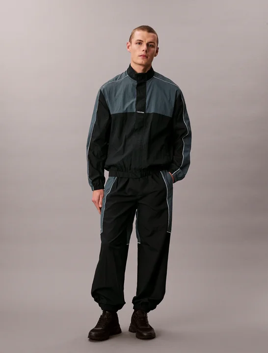CK SPORT Áo Khoác Thể Thao Nam Colorblock Fz Jacket