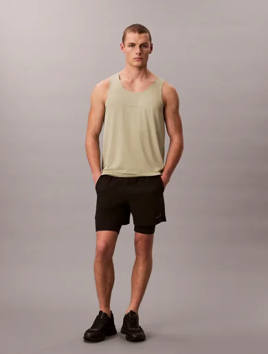 CK SPORT Quần Ngắn Thể Thao Nam Woven 2-In-1 Short