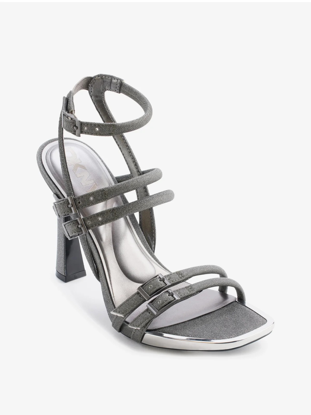 DKNY Giày Sandal Cao Gót Nữ Strappy Sandal 90mm