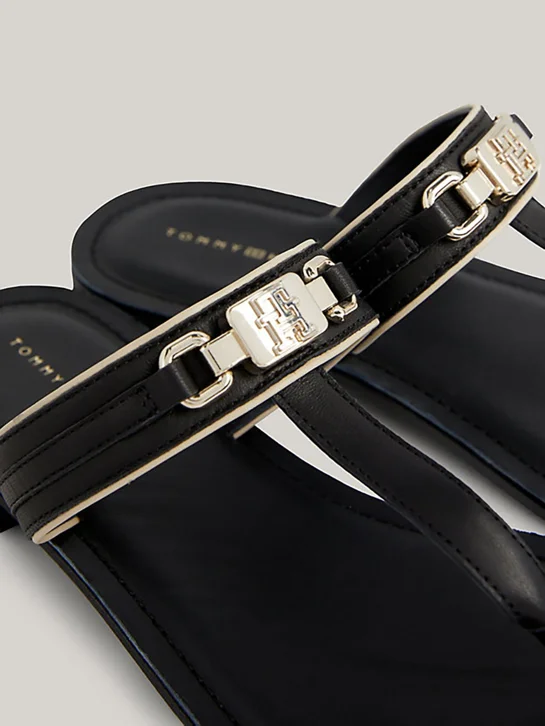 TOMMY HILFIGER Dép Nữ TH Hardware Flat Sandal