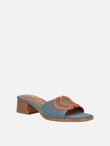 GUESS FOOTWEAR Dép Cao Gót Nữ - gwCERINNA2