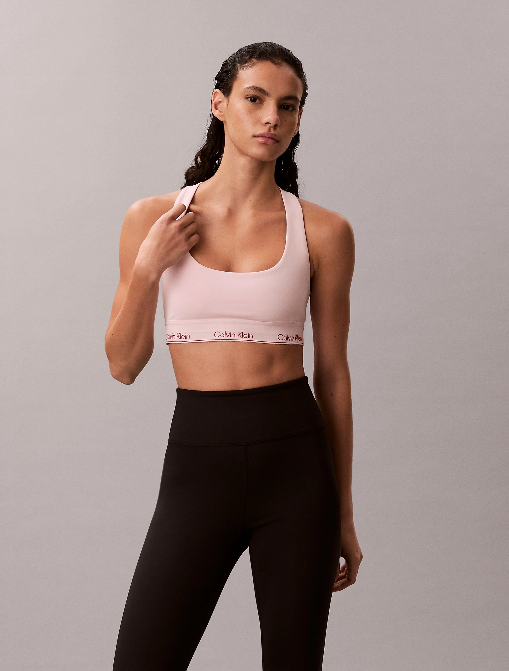 CK SPORT Áo Bra Thể Thao Nữ Medium Support Fit