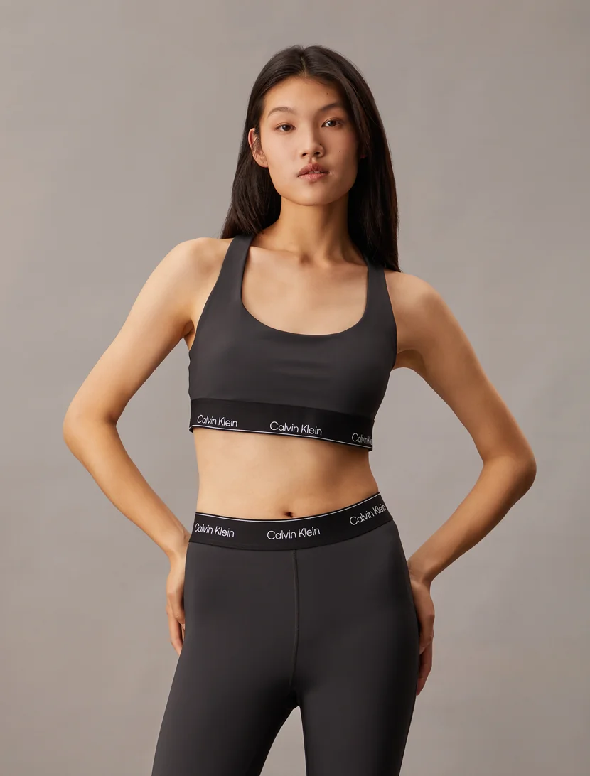 CK SPORT Áo Bra Thể Thao Nữ Medium Support Fit