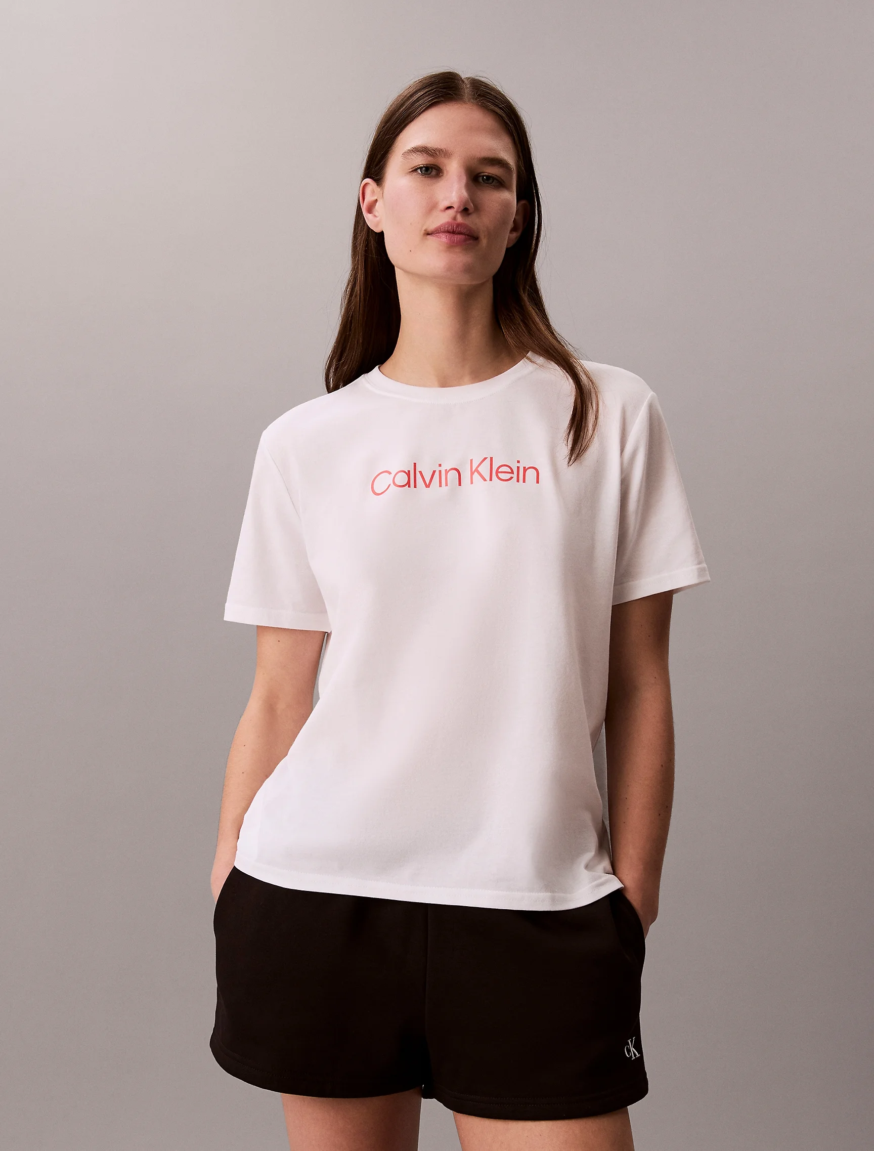 CK SPORT Áo Thun Thể Thao Nữ Relaxed Fit