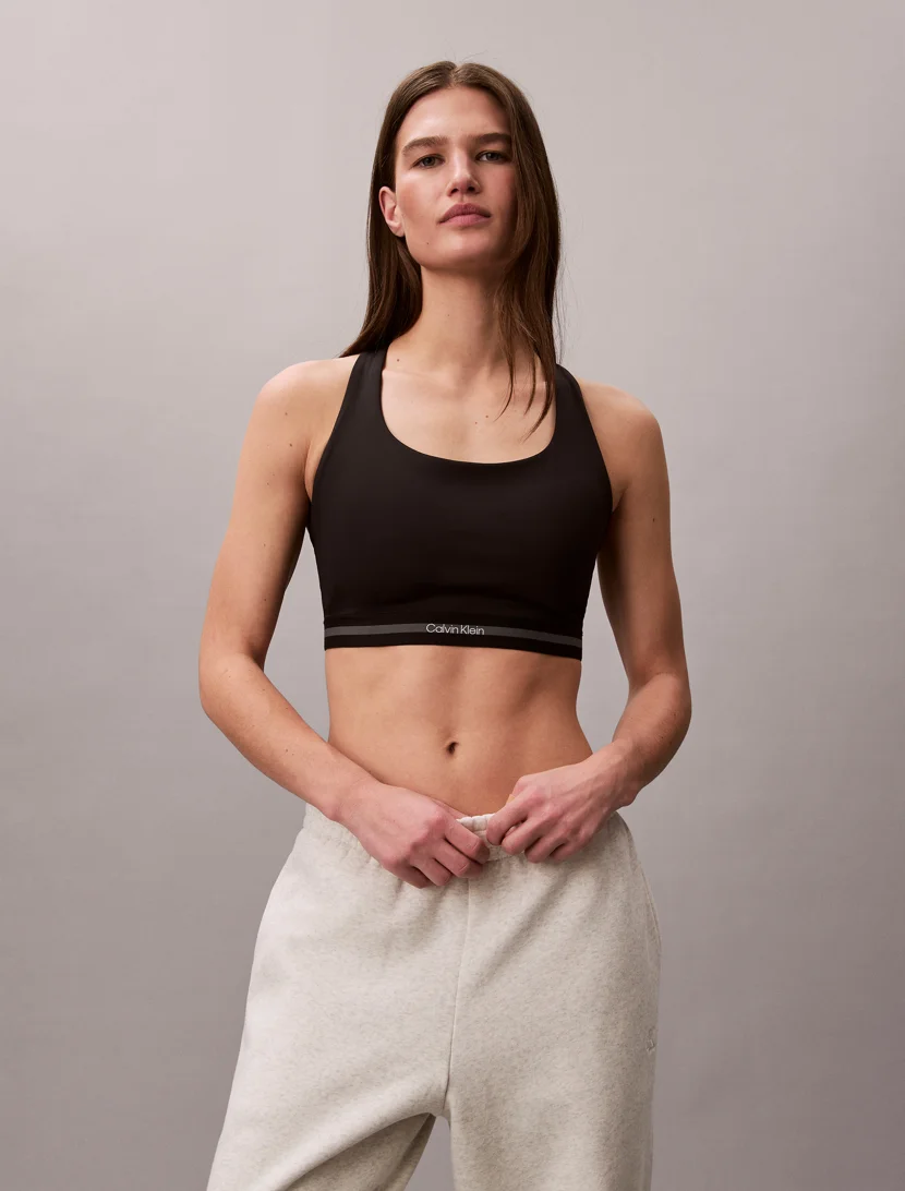 CK SPORT Áo Bra Thể Thao Nữ Icon Sport Medium Support Bra