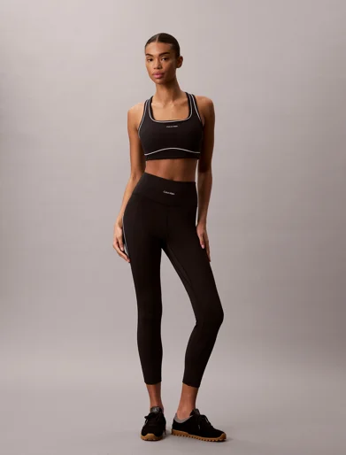 CK SPORT Áo Bra Thể Thao Nữ Icon Sport Piping Bra