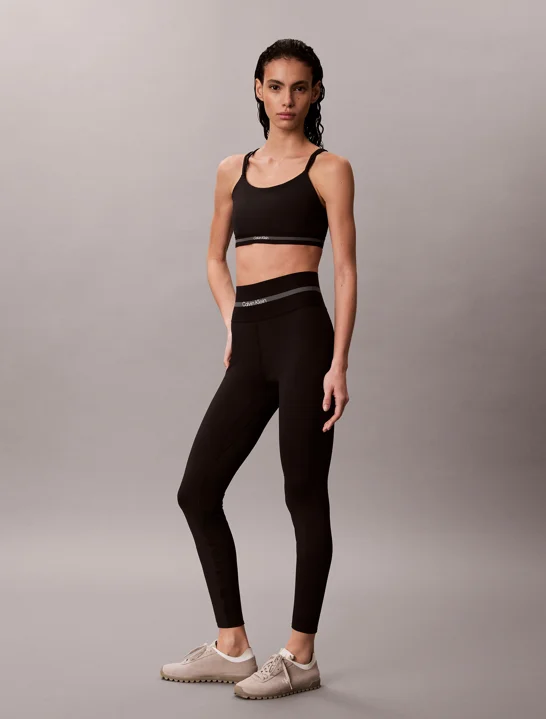 CK SPORT Quần Bó Thể Thao Nữ Icon Sport 7/8 Leggings
