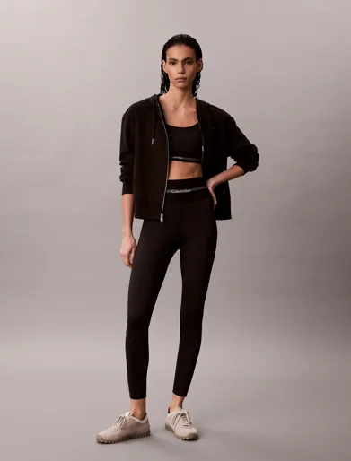 CK SPORT Quần Bó Thể Thao Nữ Icon Sport 7/8 Leggings
