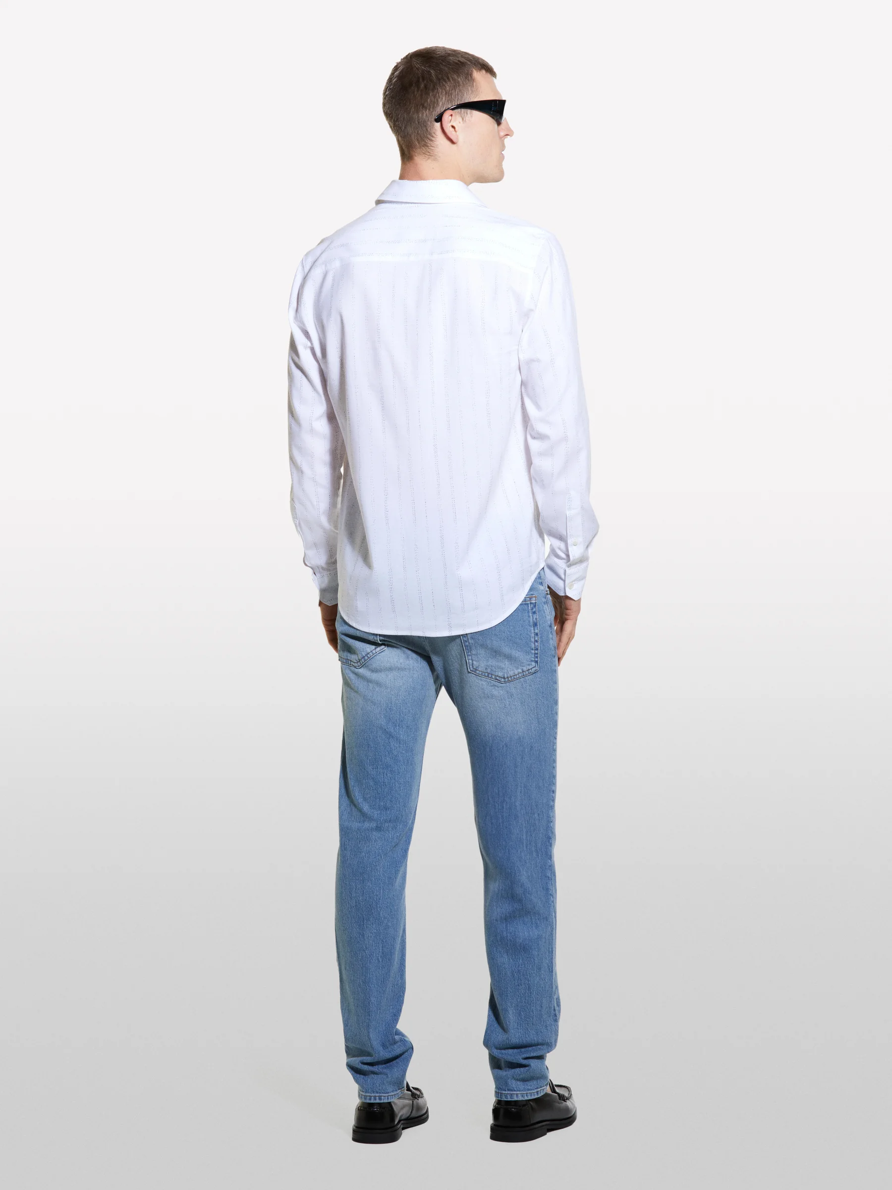 SISLEY Áo Sơ Mi Dài Tay Nam Men Shirt