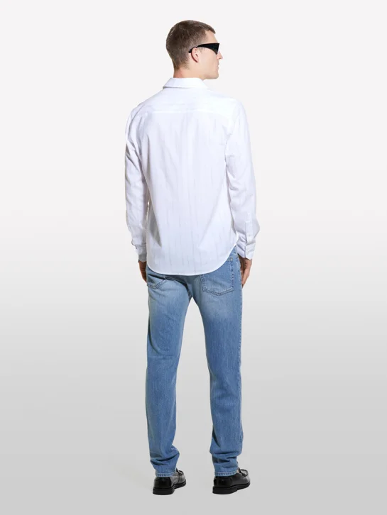 SISLEY Áo Sơ Mi Dài Tay Nam Men Shirt
